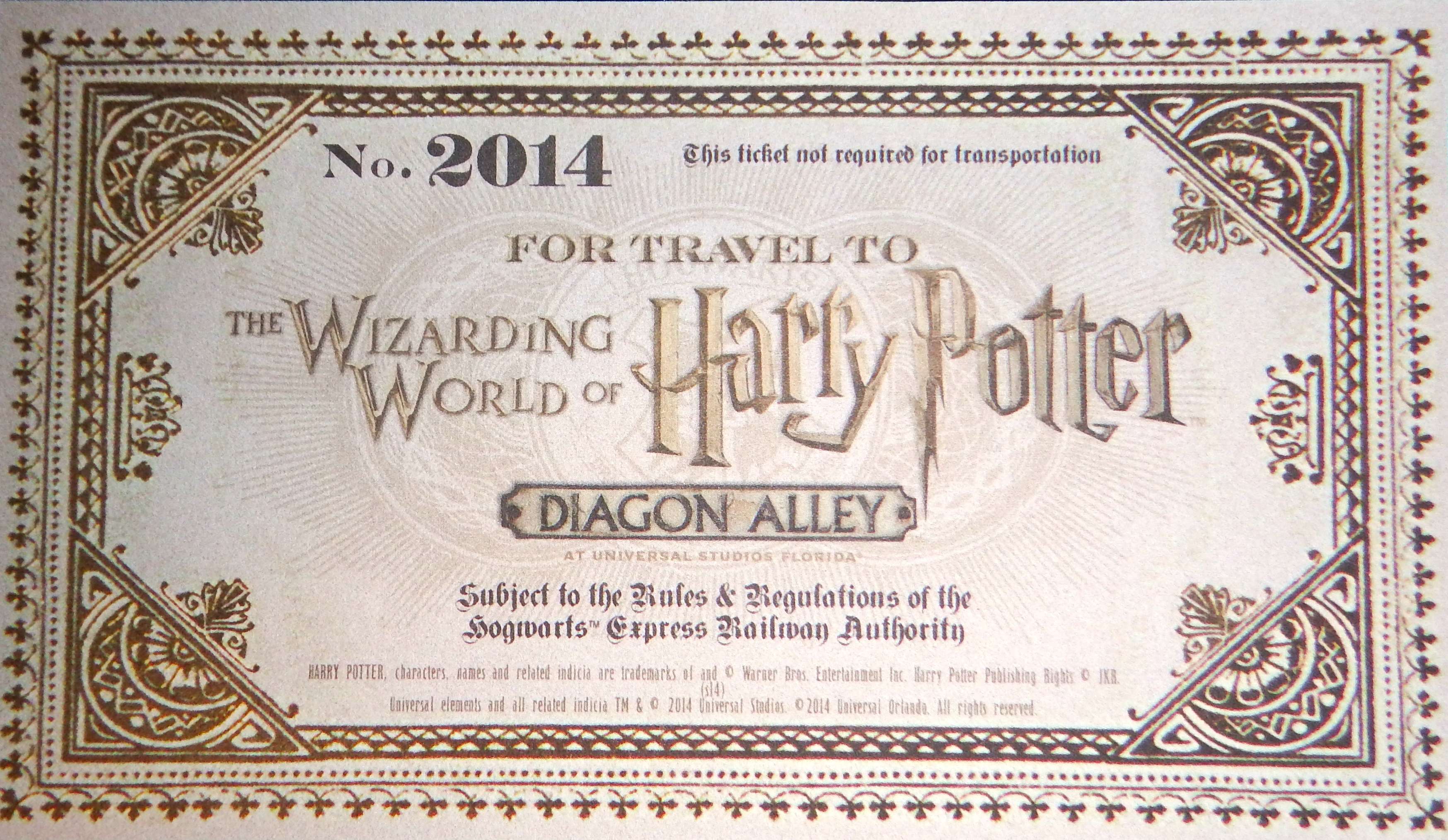 Diagon Alley Invite Unboxing For Wizarding World Of Harry Potter Preview At Universal Orlando Resort