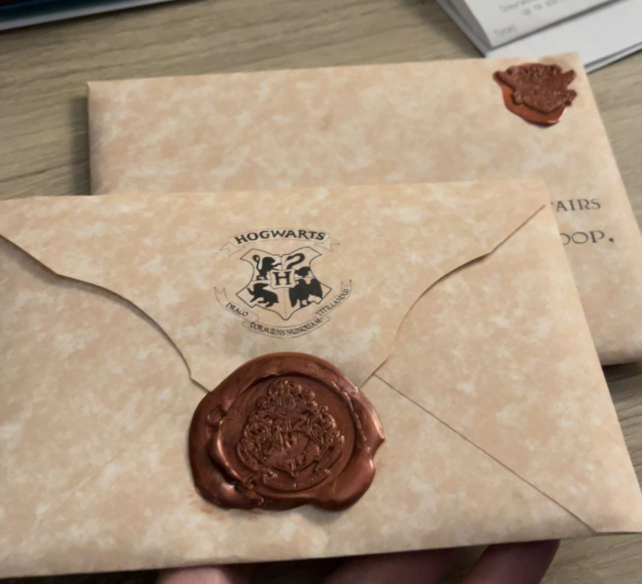 hogwarts letter envelope template